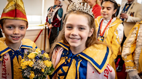 Gute Stimmung bei Klein und Groß. 